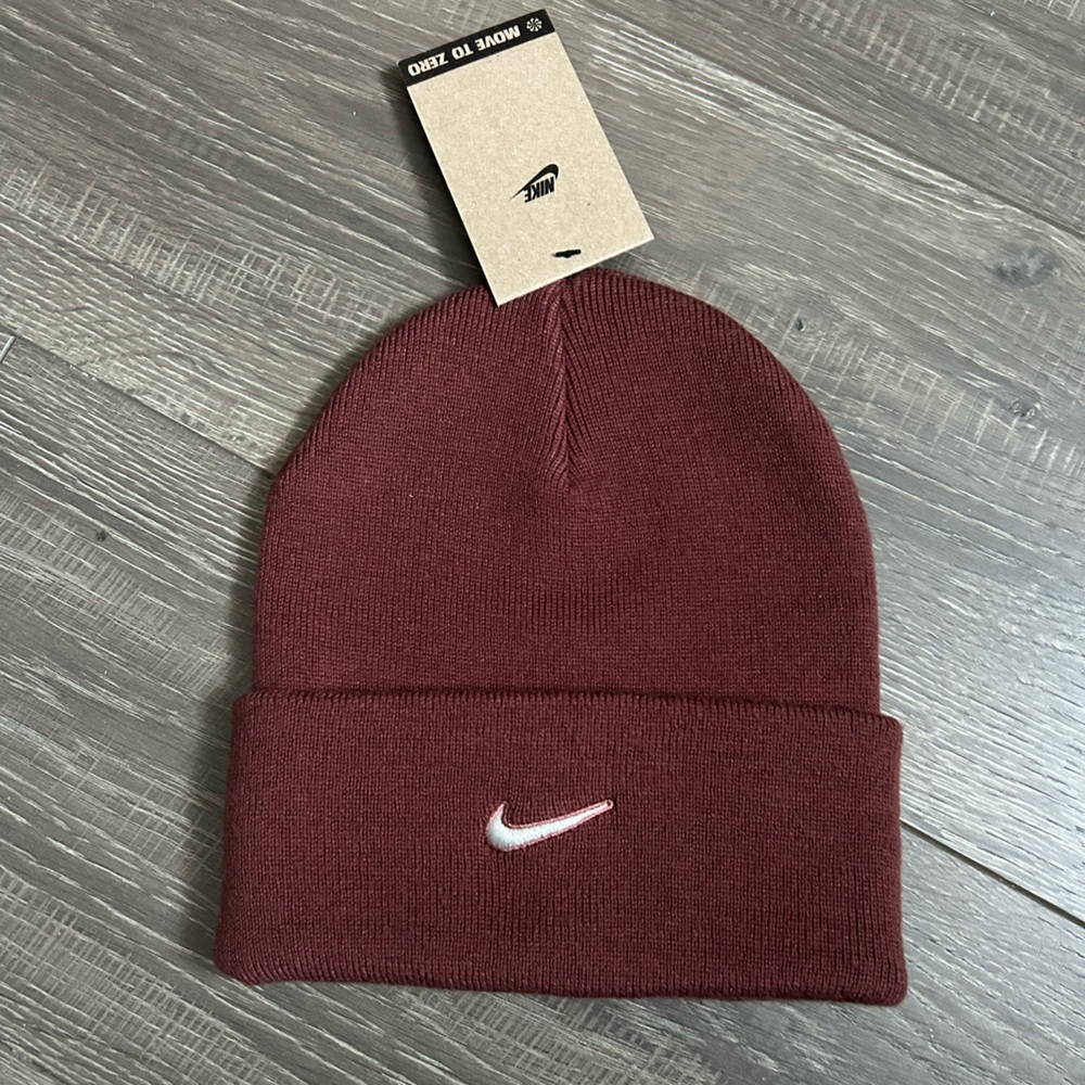 Nike Maroon Beanie
